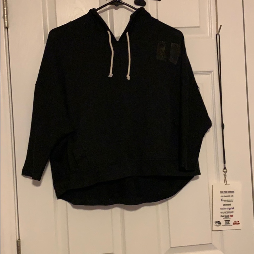 Hoodie crop top